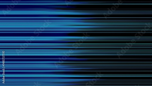 ブルーのスピードライン｜グラデーション