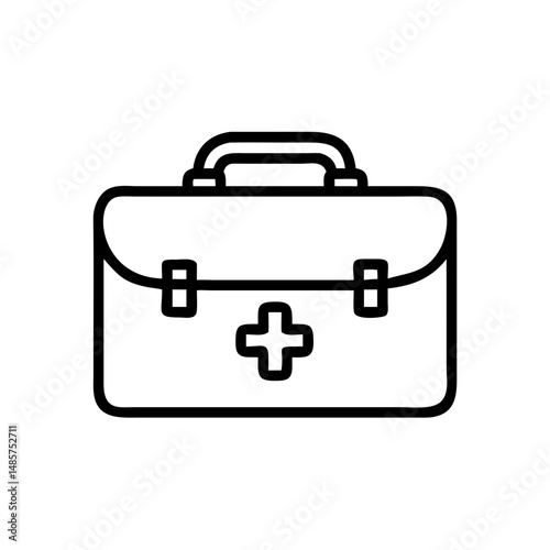 Icon of a doctorchest / first aid kit