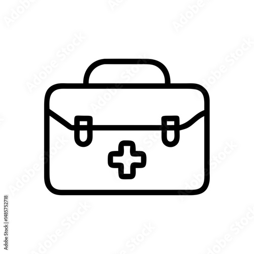 Icon of a doctorchest / first aid kit