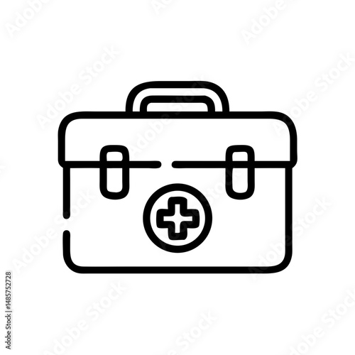 Icon of a doctorchest / first aid kit