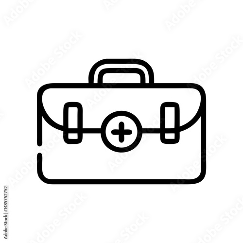 Icon of a doctorchest / first aid kit