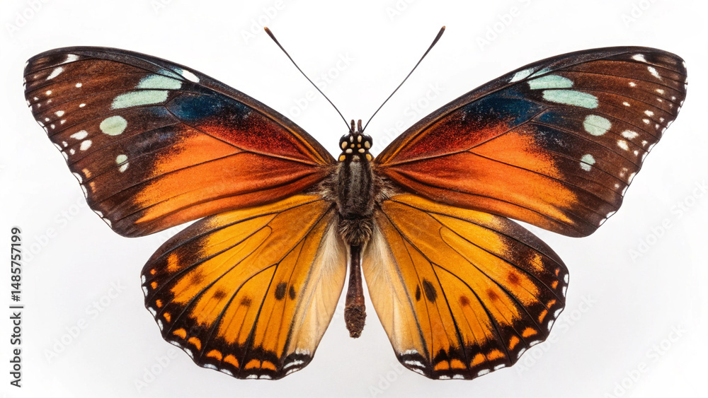 Fototapeta premium butterfly isolated on white background