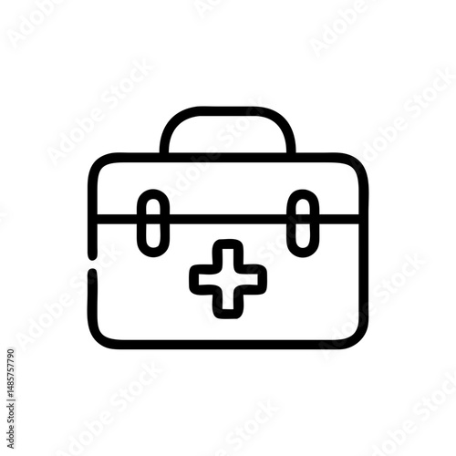 Icon of a doctorchest / first aid kit