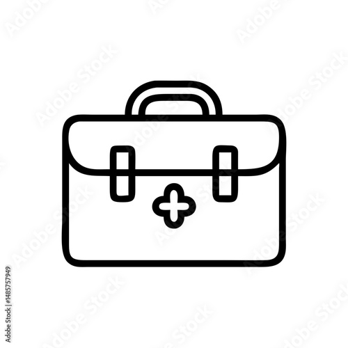 Icon of a doctorchest / first aid kit