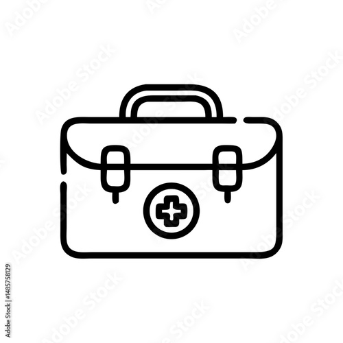 Icon of a doctorchest / first aid kit