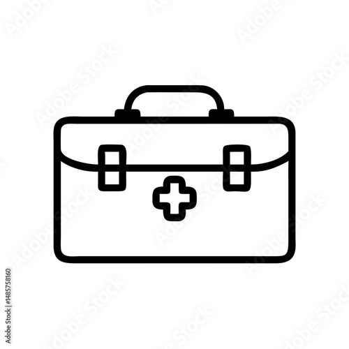 Icon of a doctorchest / first aid kit
