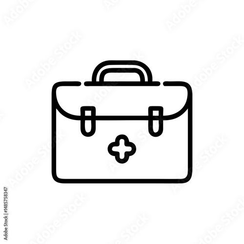 Icon of a doctorchest / first aid kit