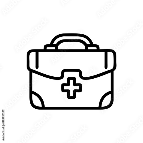 Icon of a doctorchest / first aid kit