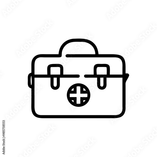 Icon of a doctorchest / first aid kit