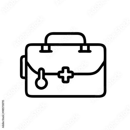 Icon of a doctorchest / first aid kit