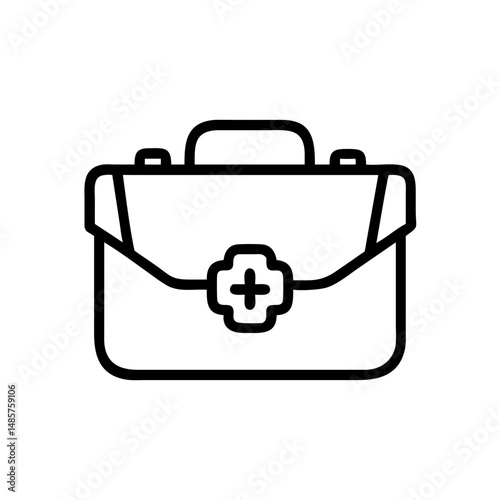 Icon of a doctorchest / first aid kit