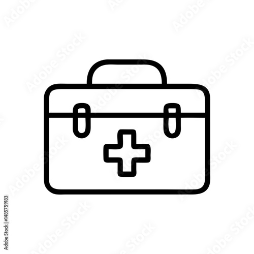 Icon of a doctorchest / first aid kit