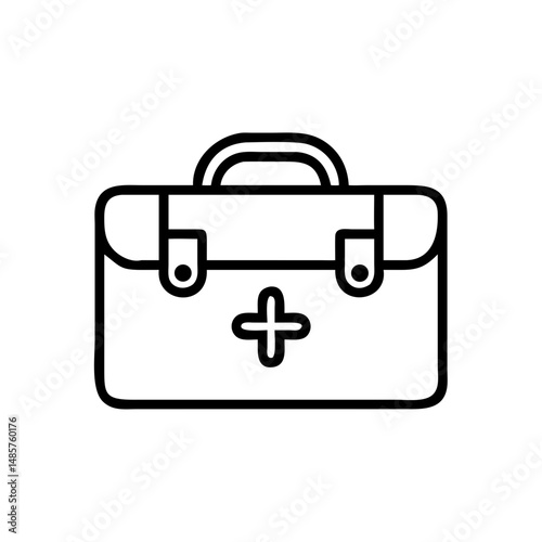 Icon of a doctorchest / first aid kit