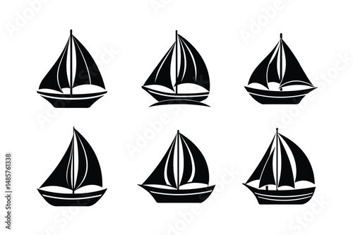 cartoon sailboat for kids