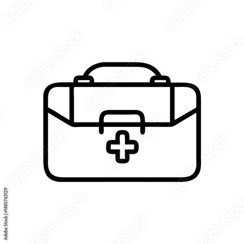 Icon of a doctorchest / first aid kit