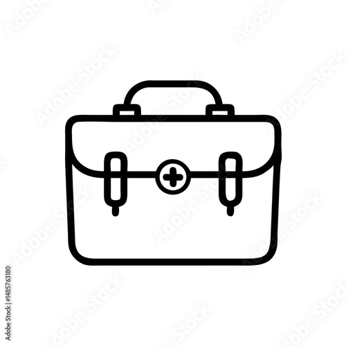 Icon of a doctorchest / first aid kit