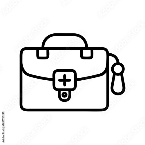 Icon of a doctorchest / first aid kit