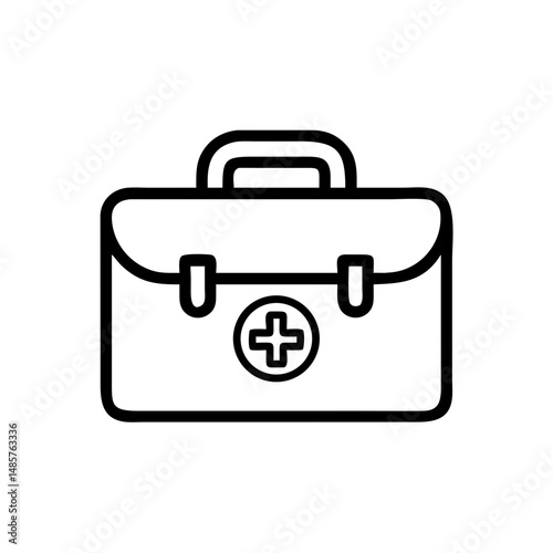 Icon of a doctorchest / first aid kit