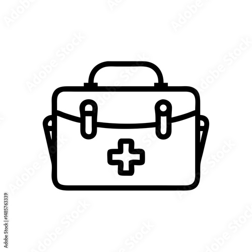 Icon of a doctorchest / first aid kit