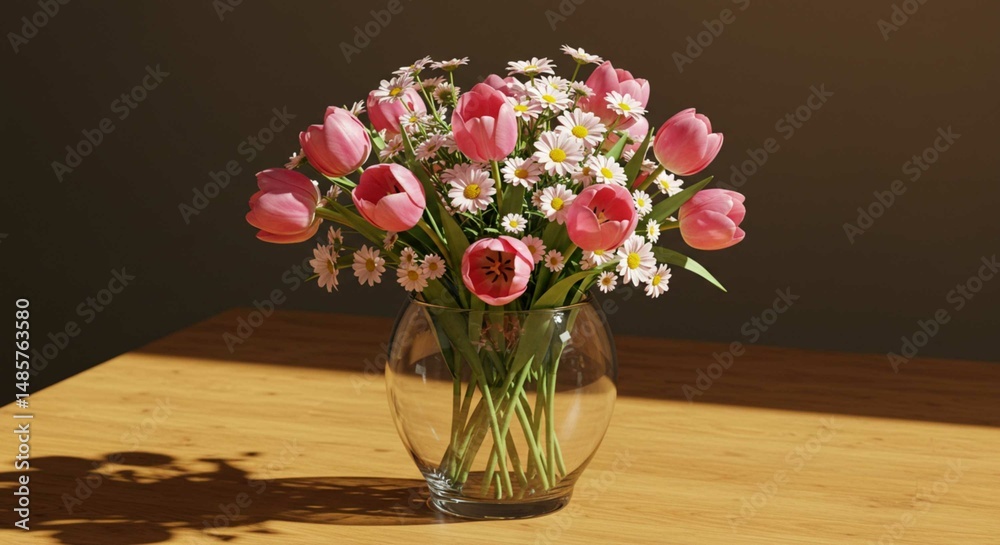 Fototapeta premium bouquet of flowers