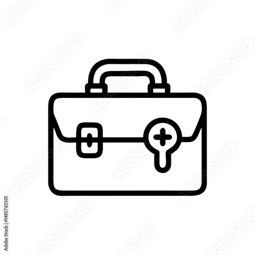Icon of a doctorchest / first aid kit