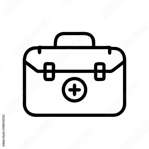 Icon of a doctorchest / first aid kit
