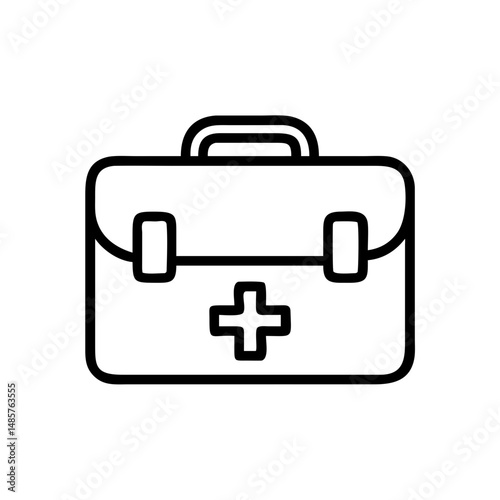 Icon of a doctorchest / first aid kit