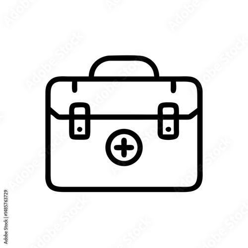 Icon of a doctorchest / first aid kit