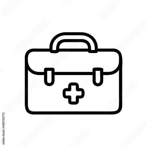 Icon of a doctorchest / first aid kit
