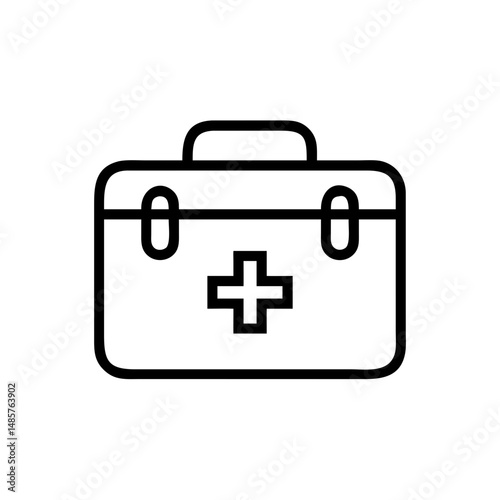 Icon of a doctorchest / first aid kit