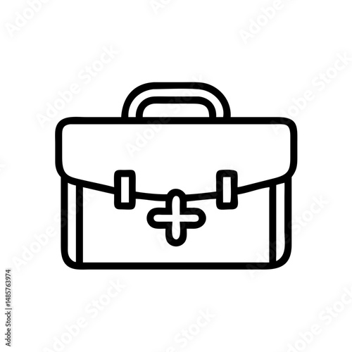 Icon of a doctorchest / first aid kit