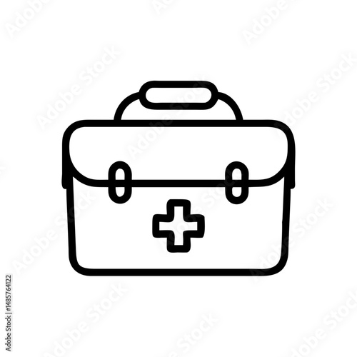 Icon of a doctorchest / first aid kit