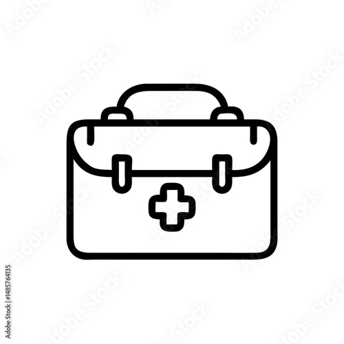 Icon of a doctorchest / first aid kit