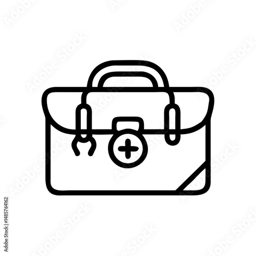 Icon of a doctorchest / first aid kit