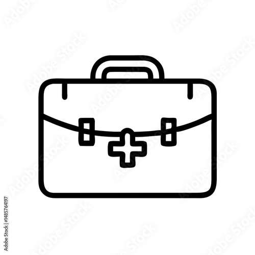 Icon of a doctorchest / first aid kit