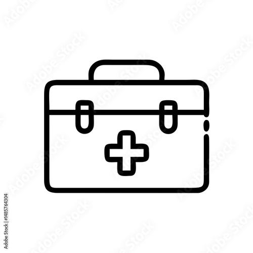 Icon of a doctorchest / first aid kit