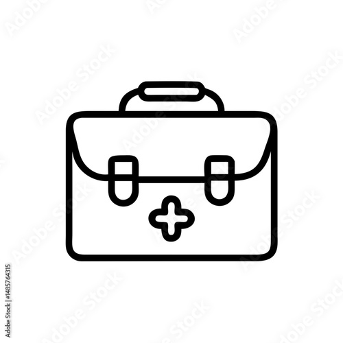Icon of a doctorchest / first aid kit