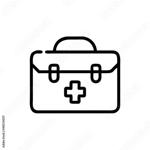 Icon of a doctorchest / first aid kit