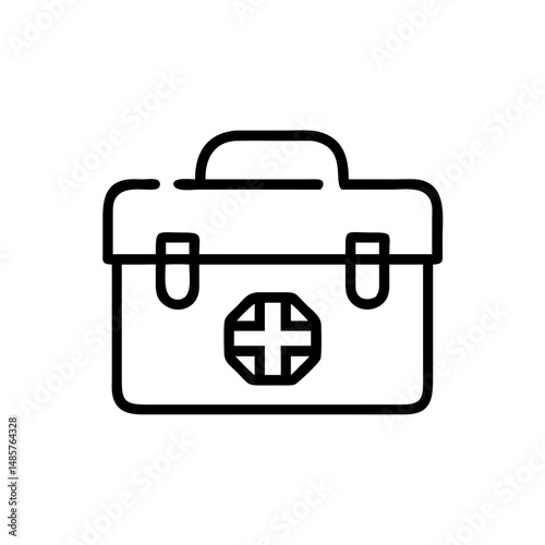 Icon of a doctorchest / first aid kit