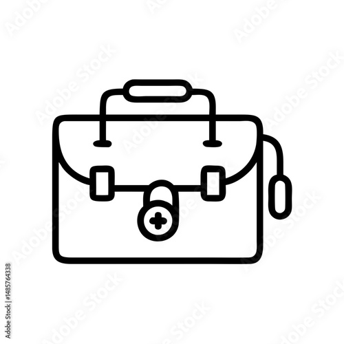 Icon of a doctorchest / first aid kit