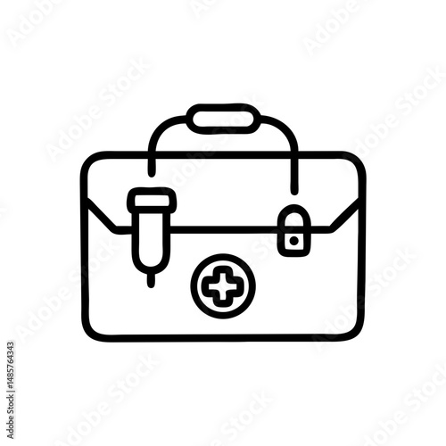 Icon of a doctorchest / first aid kit