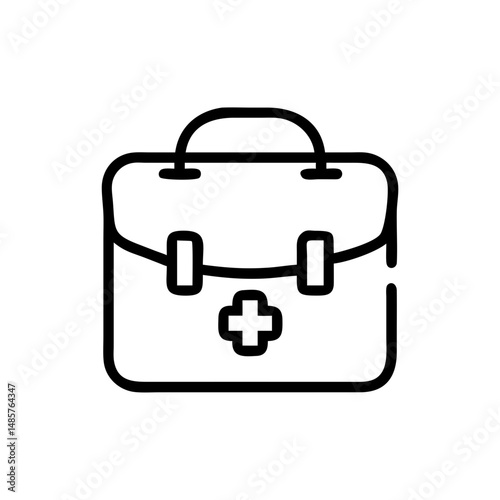 Icon of a doctorchest / first aid kit