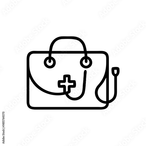 Icon of a doctorchest / first aid kit