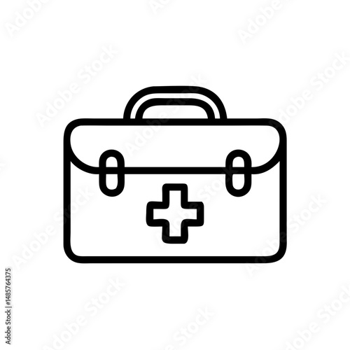 Icon of a doctorchest / first aid kit