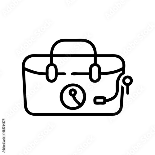 Icon of a doctorchest / first aid kit