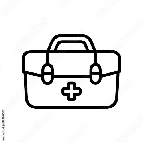 Icon of a doctorchest / first aid kit