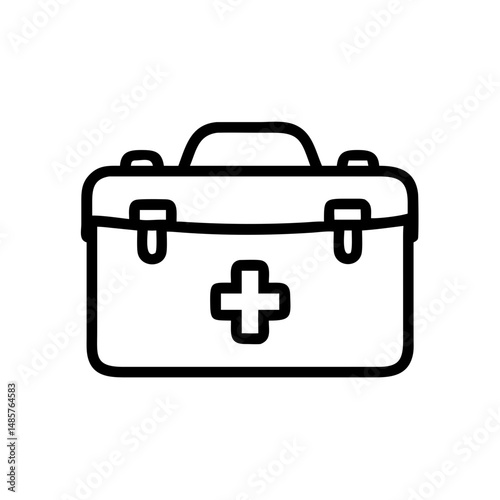 Icon of a doctorchest / first aid kit