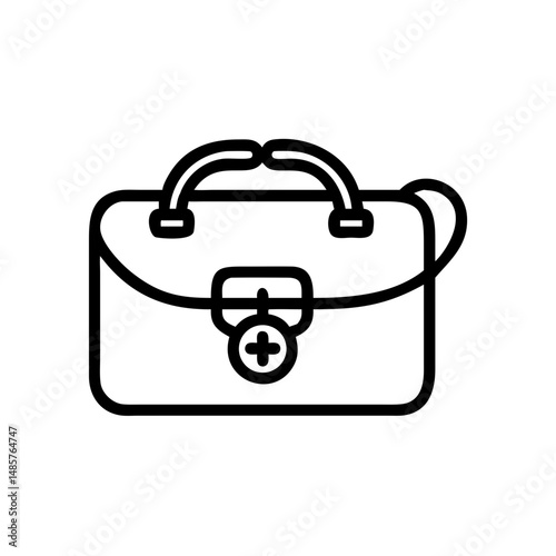 Icon of a doctorchest / first aid kit