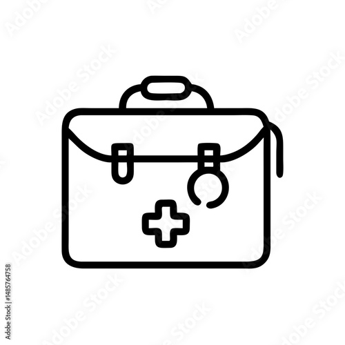 Icon of a doctorchest / first aid kit