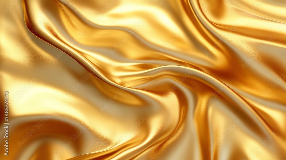 Obraz premium The golden gradient background with a metallic texture